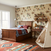 The Original Yeeha 1950's Cowboy Mid-Century Modern | Architectural Wallcoverings - Boys Adventure Bedroom Room Setting