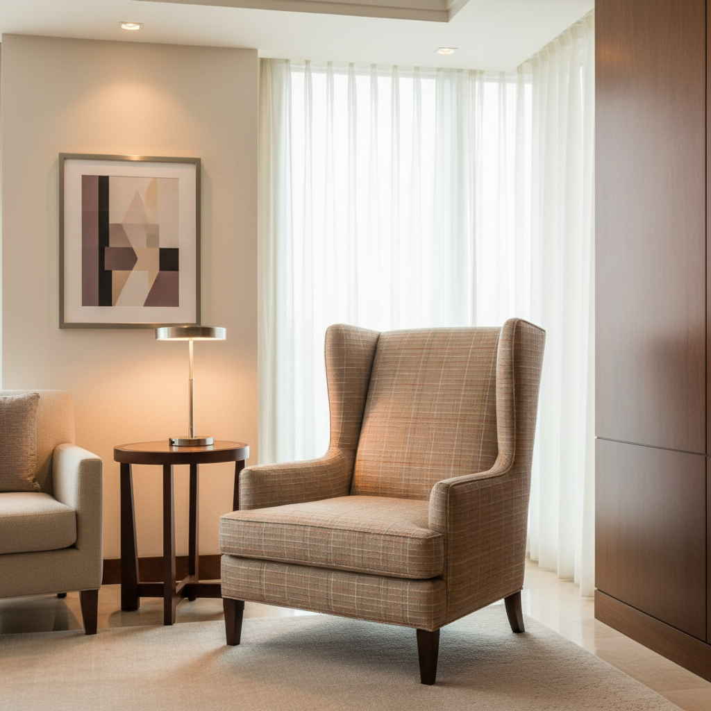 Stingray City - Vivant Upholstered Chair | Architectural Fabrics