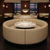 Trunk Bay - Almond Upholstered Banquette | Architectural Fabrics