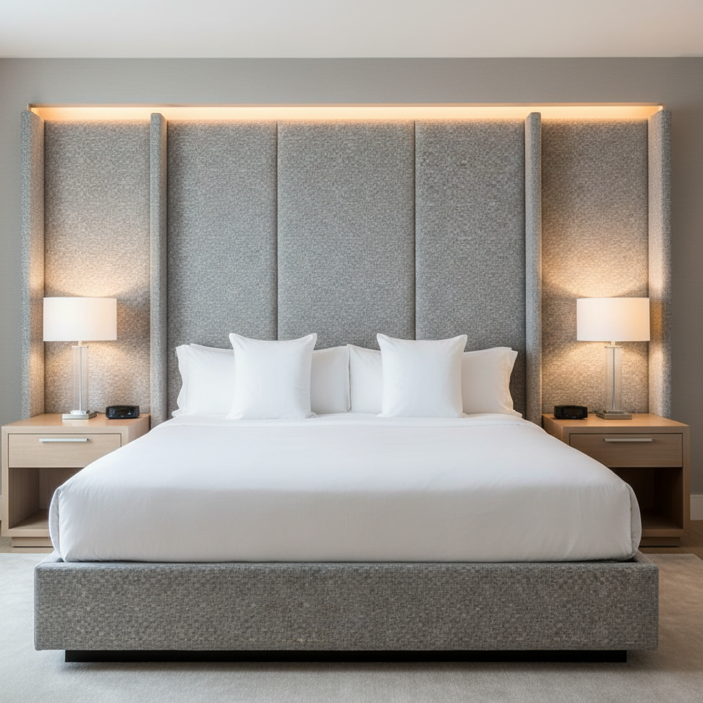 Bellevue - Bellevue Tekloom Performance Upholstered Headboard | Architectural Fabrics