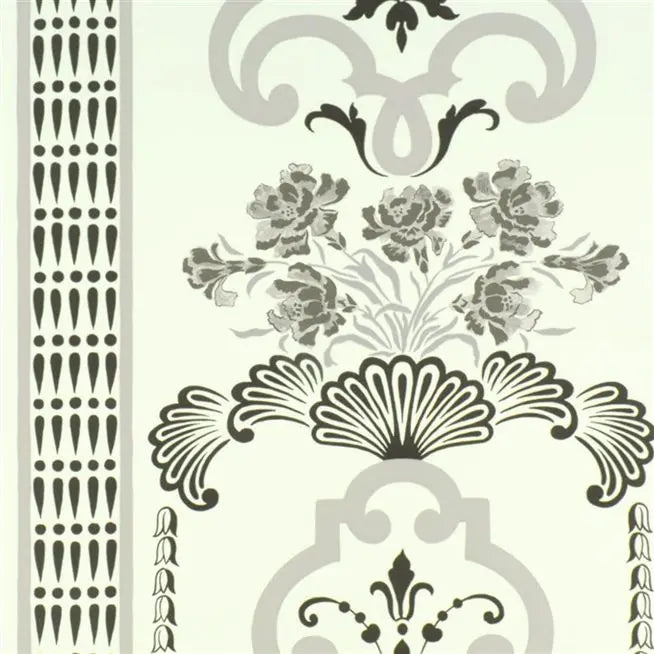 Bergius Stripe 04 Graphite | Designers Guild Europe