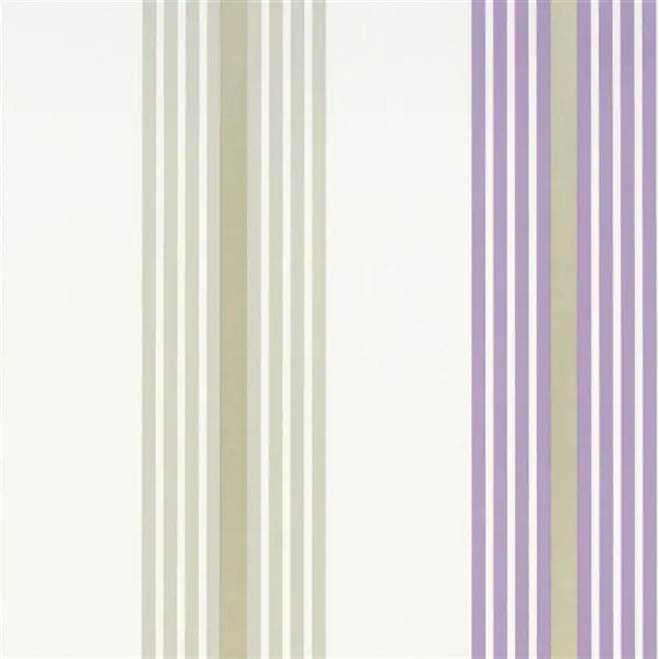 Pembroke Stripe 16 Lavendar Wallpaper | Designers Guild Europe