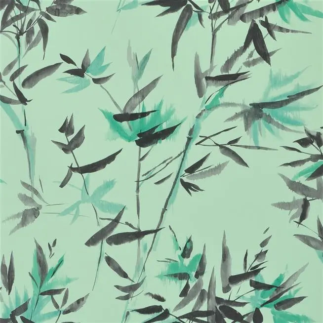 Bamboo Jade Wallpaper | Designers Guild Europe