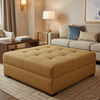 Trade Wind - Ridge Upholstered Ottoman | Architectural Fabrics