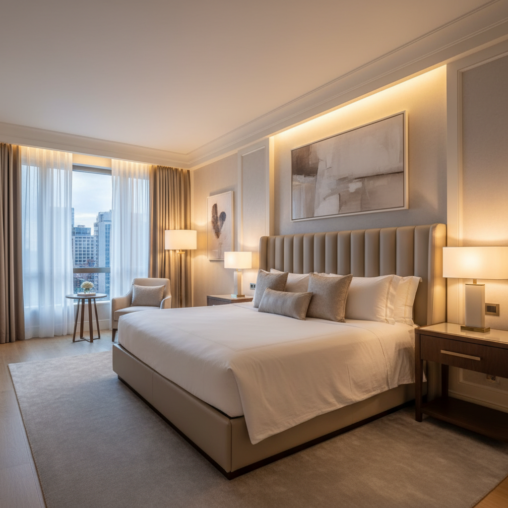 Dale City Pines Upholstered Headboard | Architectural Fabrics