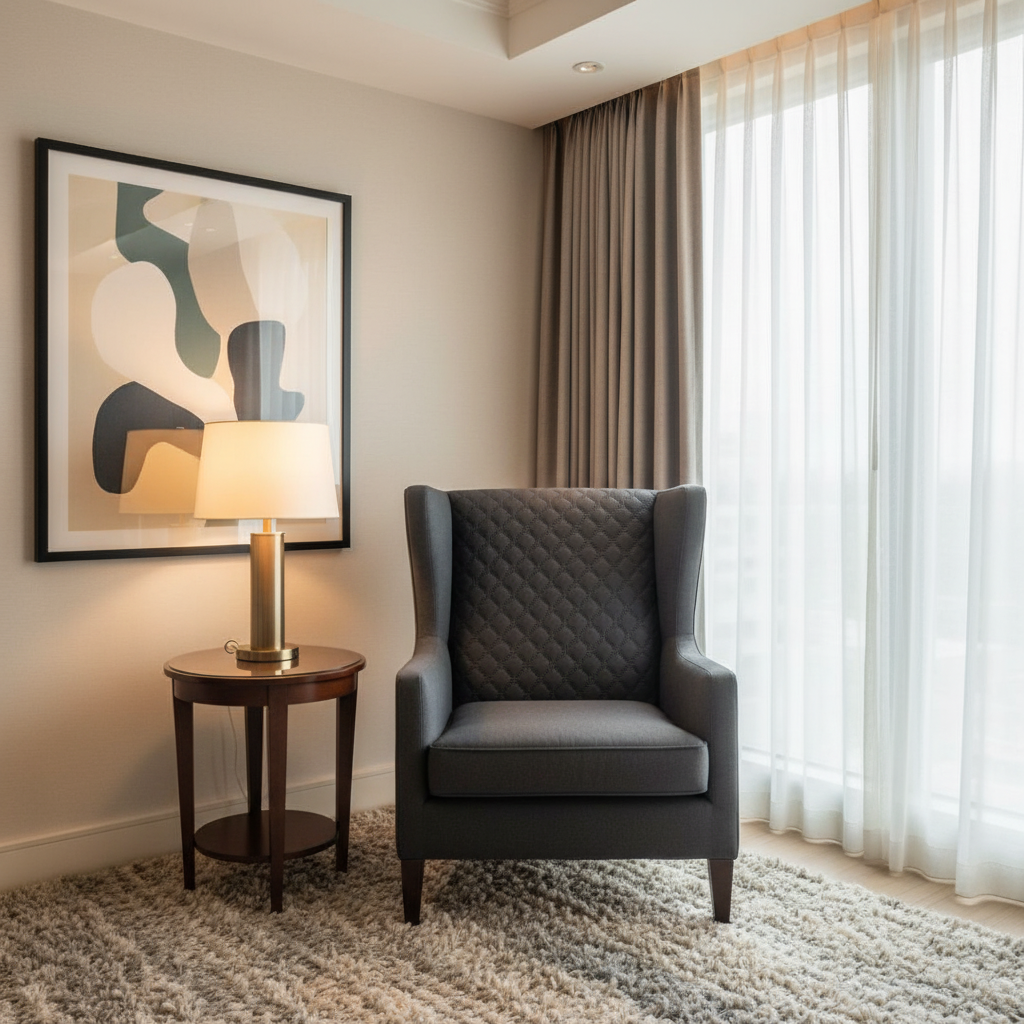 Thatch Cay - Seal Upholstered Chair | Architectural Fabrics
