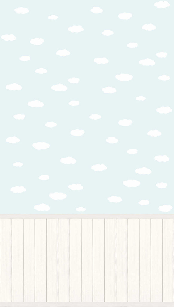 A.s. Creation Design Panel Wallpanel Lightblue Wallcovering | AS Creation