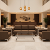 Snake Cay - Teakwood Upholstered Sofa | Architectural Fabrics