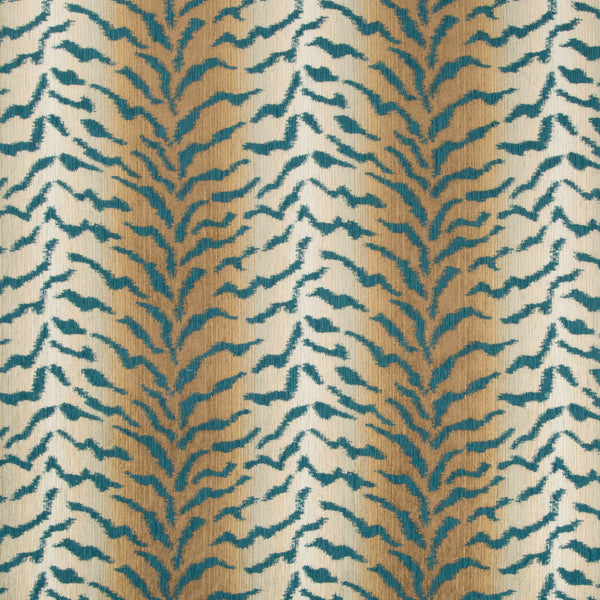 Bombay - Grenadine Orange By Brunschwig & Fils | Volume 56 | Geometric Wallcovering Print