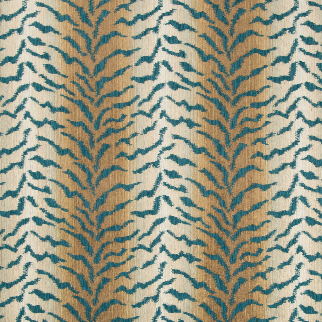 Bombay - Grenadine Orange By Brunschwig & Fils | Volume 56 | Geometric Wallcovering Print