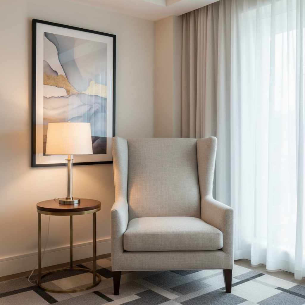 Turneffe - Snow Upholstered Chair | Architectural Fabrics
