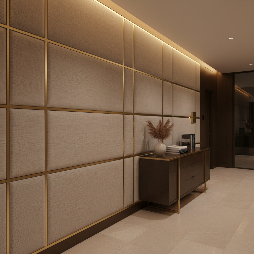 Soufriere - Moonbeam Upholstered Wall Panel | Architectural Fabrics