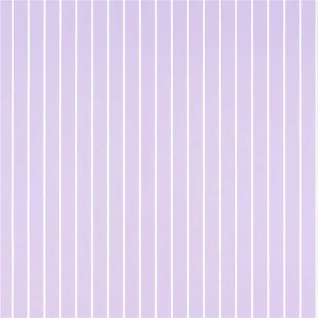 Sundae Pin Stripe 13 Lavendar Purple Wallpaper | Designers Guild Europe
