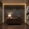 Parrot Cay - Night Upholstered Wall Panel | Architectural Fabrics