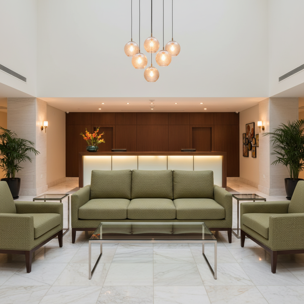 St. Eustatius - Stem Upholstered Sofa | Architectural Fabrics