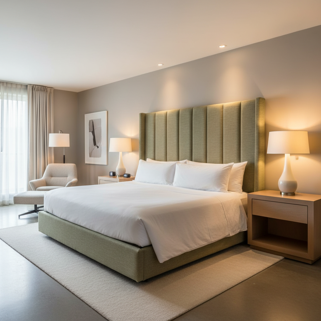 Rattan Bay - Grass Upholstered Headboard | Architectural Fabrics