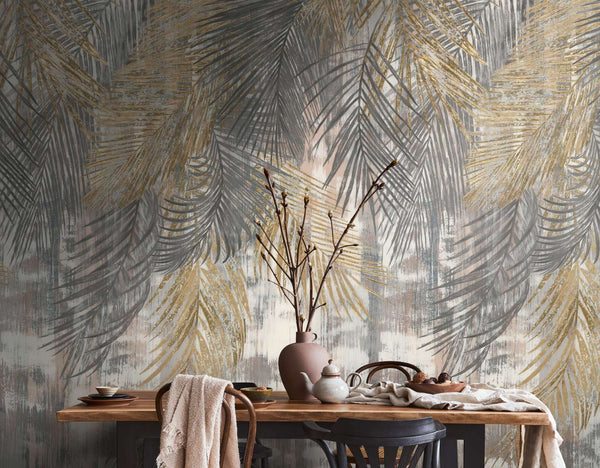 Livingwalls Design Panel the Wall 2 Gray Wallcovering | AS Creation