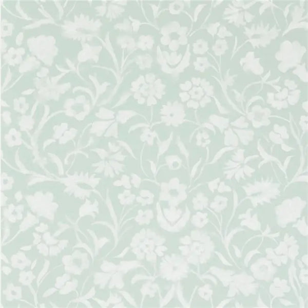 Yukata Small Scale 18 Celeadon Green Wallpaper | Designers Guild Europe