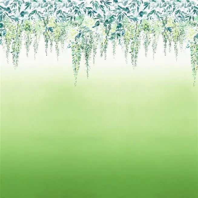 Summer Palace Panel (3m) Grass Wallpaper | Designers Guild Europe