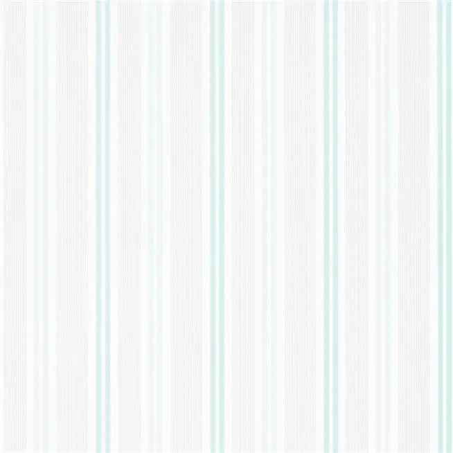 Cord Stripe 10 Aqua Wallpaper | Designers Guild Europe