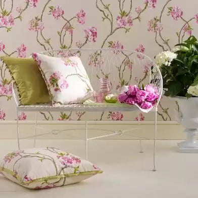Orchard Blossom 01  Wallpaper | Nina Campbell Europe
