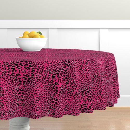 Lilly the Leopard Pink and Black Extra Durable Vinyl