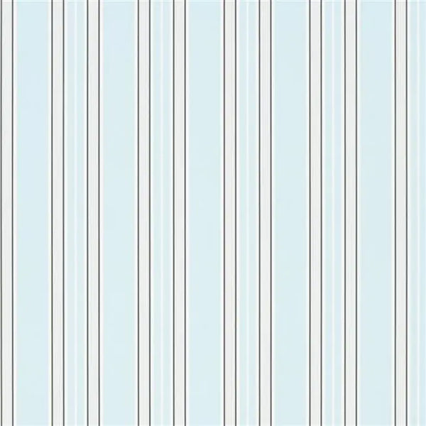 Pinstripe 05 Lapis Wallpaper | Designers Guild Europe