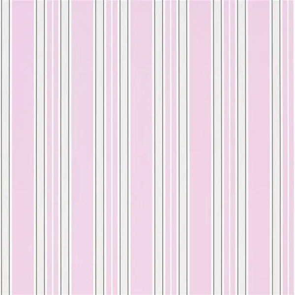 Pinstripe 08 Peony Wallpaper | Designers Guild Europe