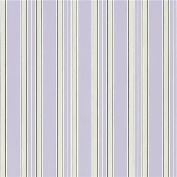 Pinstripe 09 Lilac Wallpaper | Designers Guild Europe