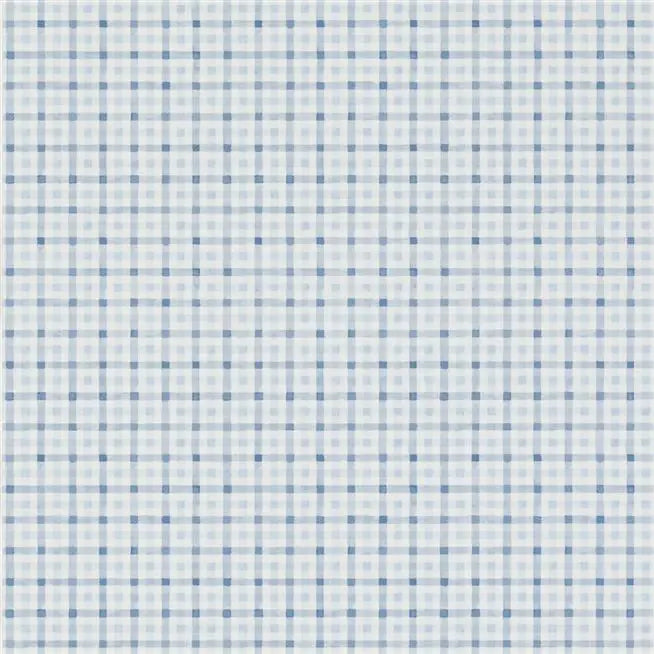 Willow Check 02 Delft Wallpaper | Designers Guild Europe