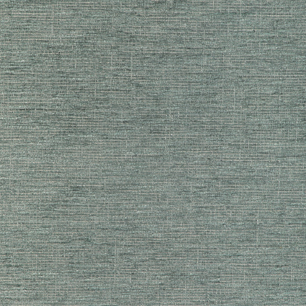 Chenille Aura, Sea Green Wallcoverings | Kravet