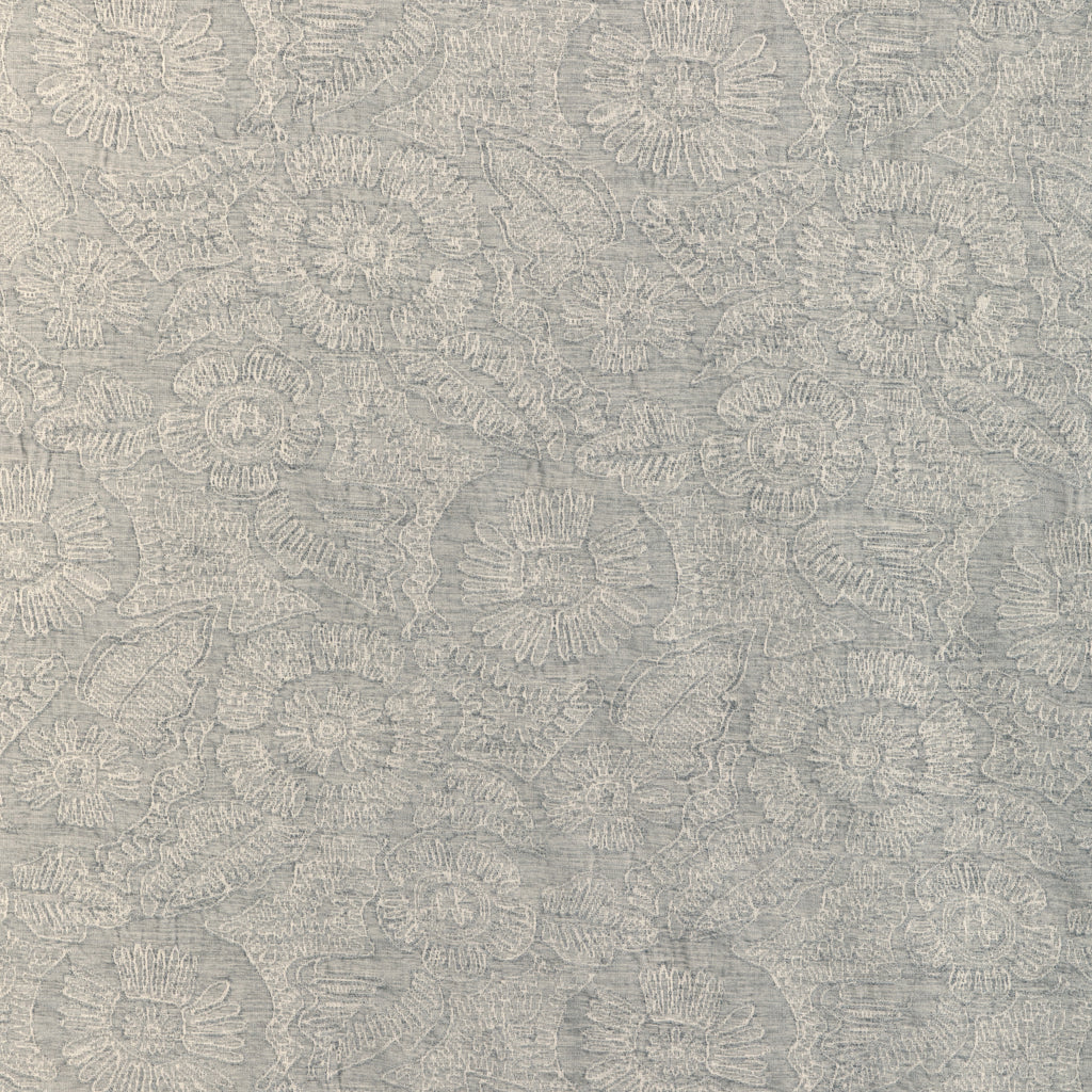 Chenille Bloom, Light Gray