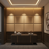Soper Hole - Kilimanjaro Upholstered Wall Panel | Architectural Fabrics