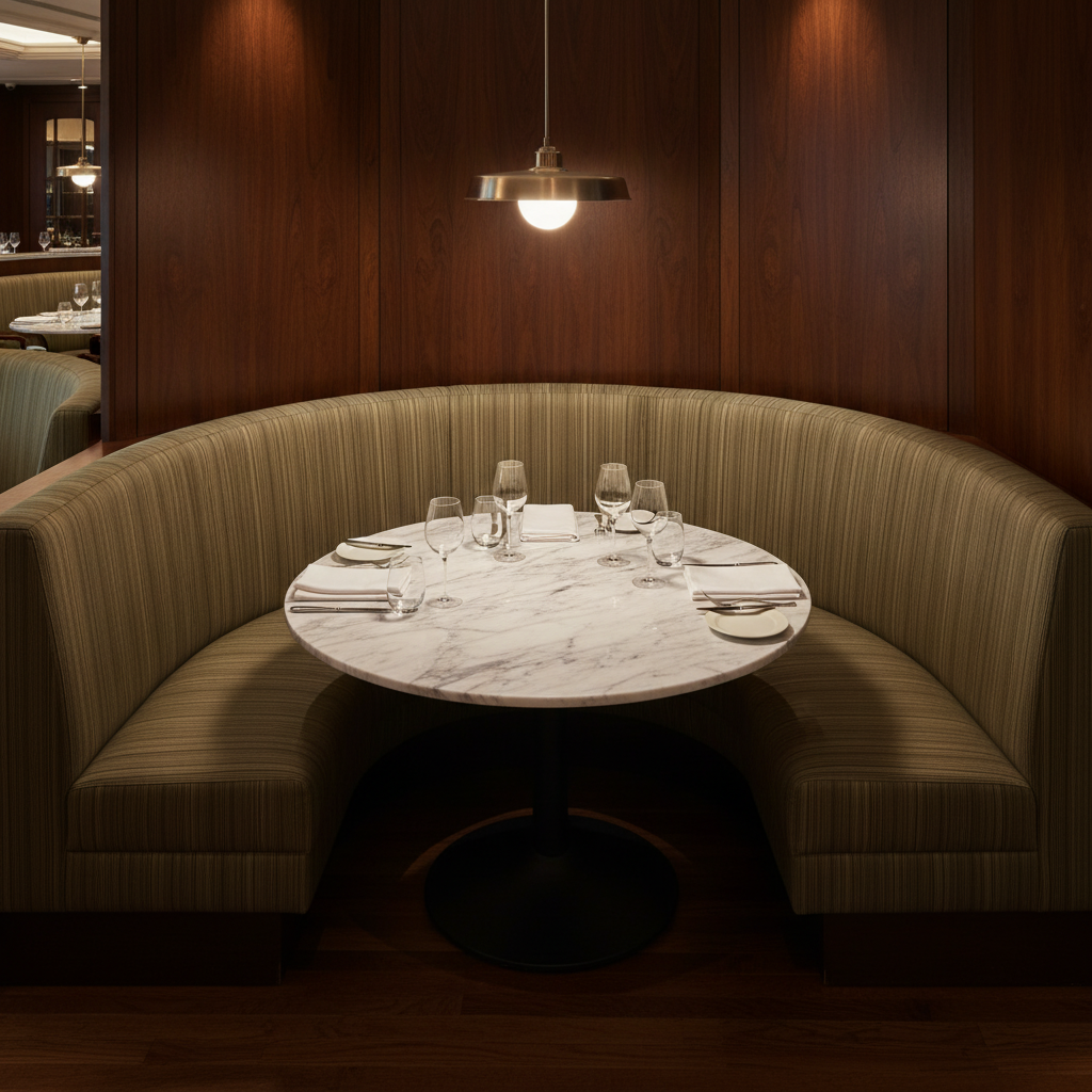 Alter - Alter Silicone Hybrid Upholstered Banquette | Architectural Fabrics