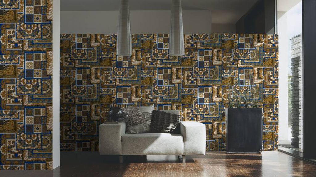 Piazza Fine Tapestry | Versace - View 9