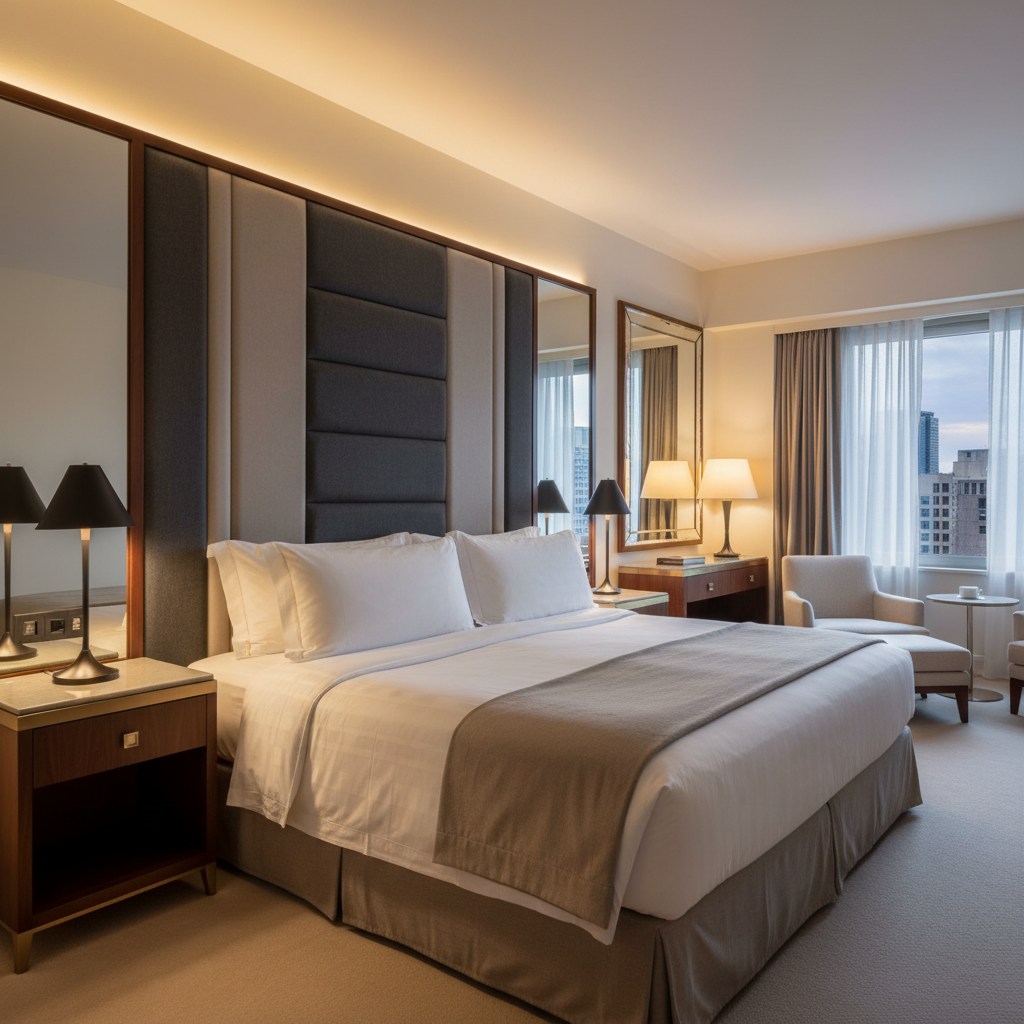 Bedford Storm Upholstered Headboard | Architectural Fabrics