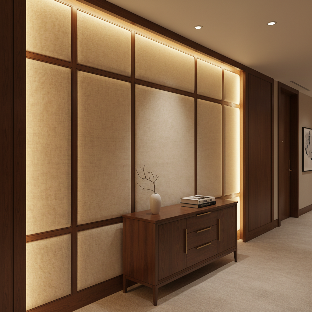 Vivace Reef - Canvas Upholstered Wall Panel | Architectural Fabrics
