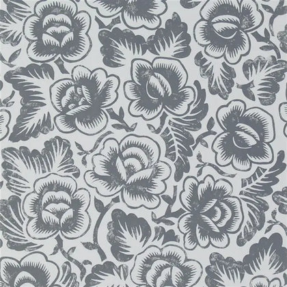 Rosario Floral 04 Graphite | Designers Guild Europe