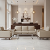 Salt Island - Oyster Upholstered Sofa | Architectural Fabrics