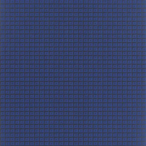 Gautrait Diamond 14 Cobalt Wallpaper | Designers Guild Europe