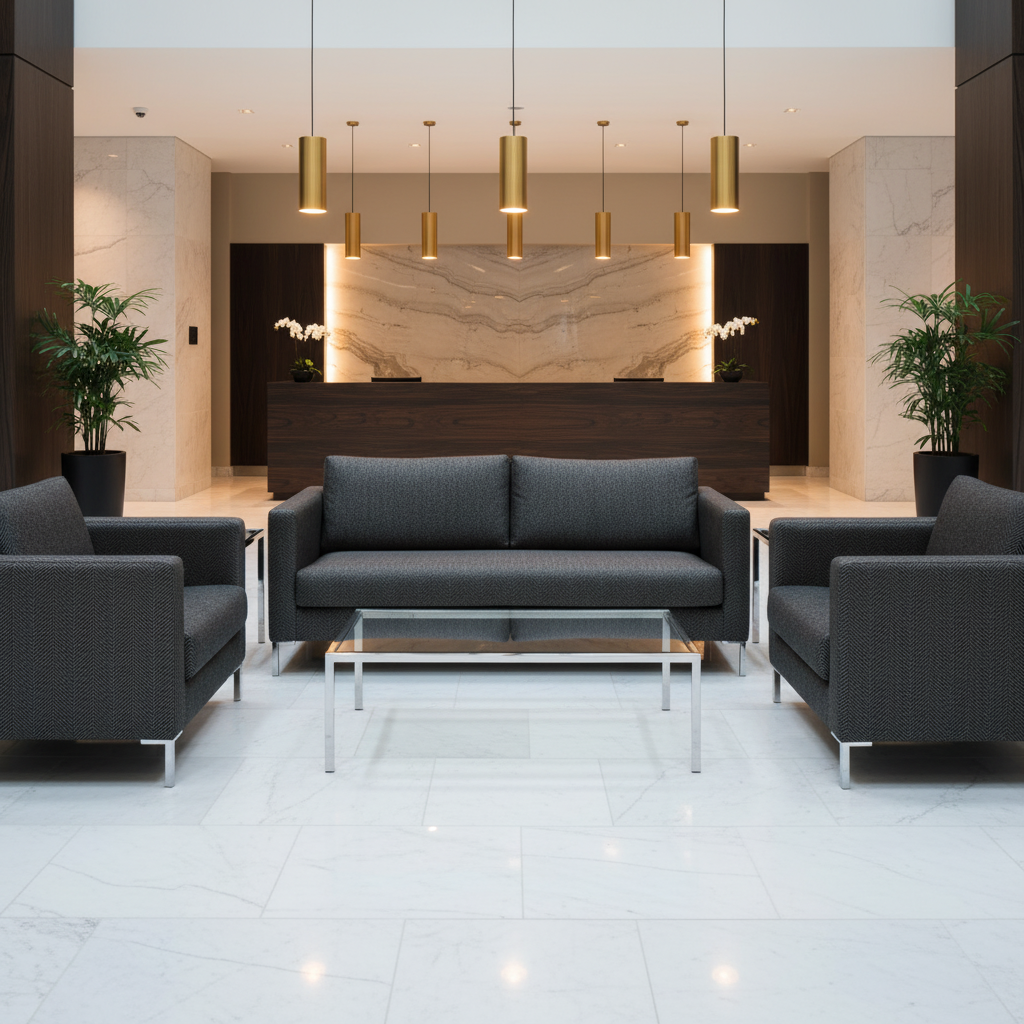 Acoustic - Acoustic Performance Vinyl Upholstered Sofa | Architectural Fabrics