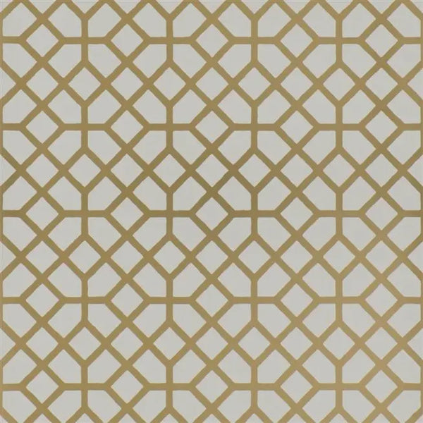 Pisani Geometric 02 Copper Wallpaper | Designers Guild Europe