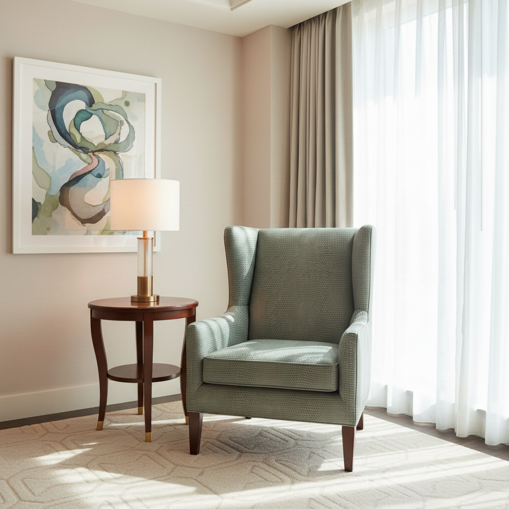 Snake Cay - Porcelain Upholstered Chair | Architectural Fabrics
