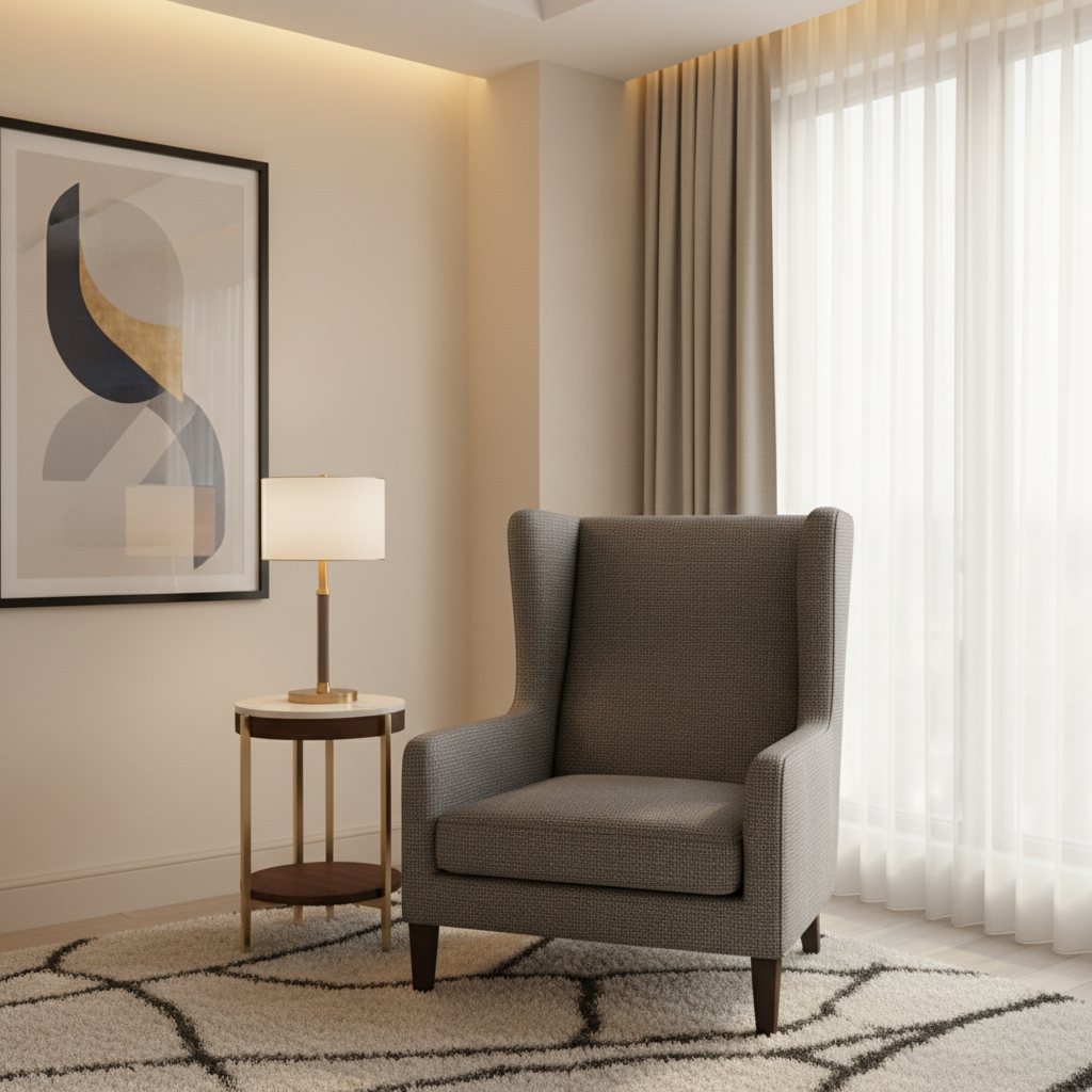 St. Eustatius - Storm Upholstered Chair | Architectural Fabrics