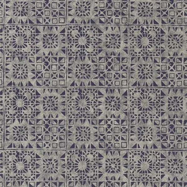 Melusine Block Printed 10 Plum Wallpaper | Designers Guild Europe