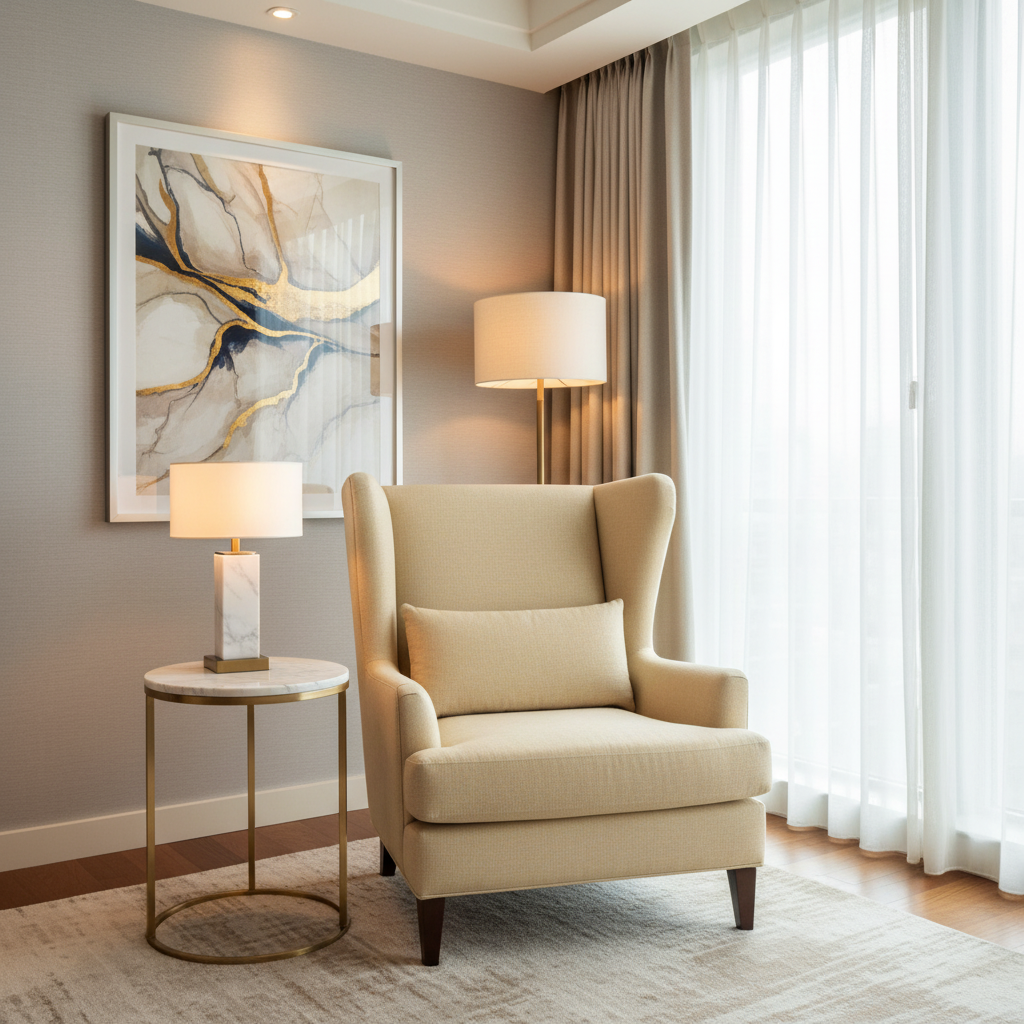 Luxury Cay - Marble Upholstered Chair | Architectural Fabrics