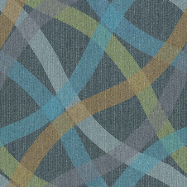Wrap, Charcoal Wallcoverings | Designtex