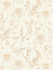 Drawn Into Nature Cream Wallcovering | AS Creation