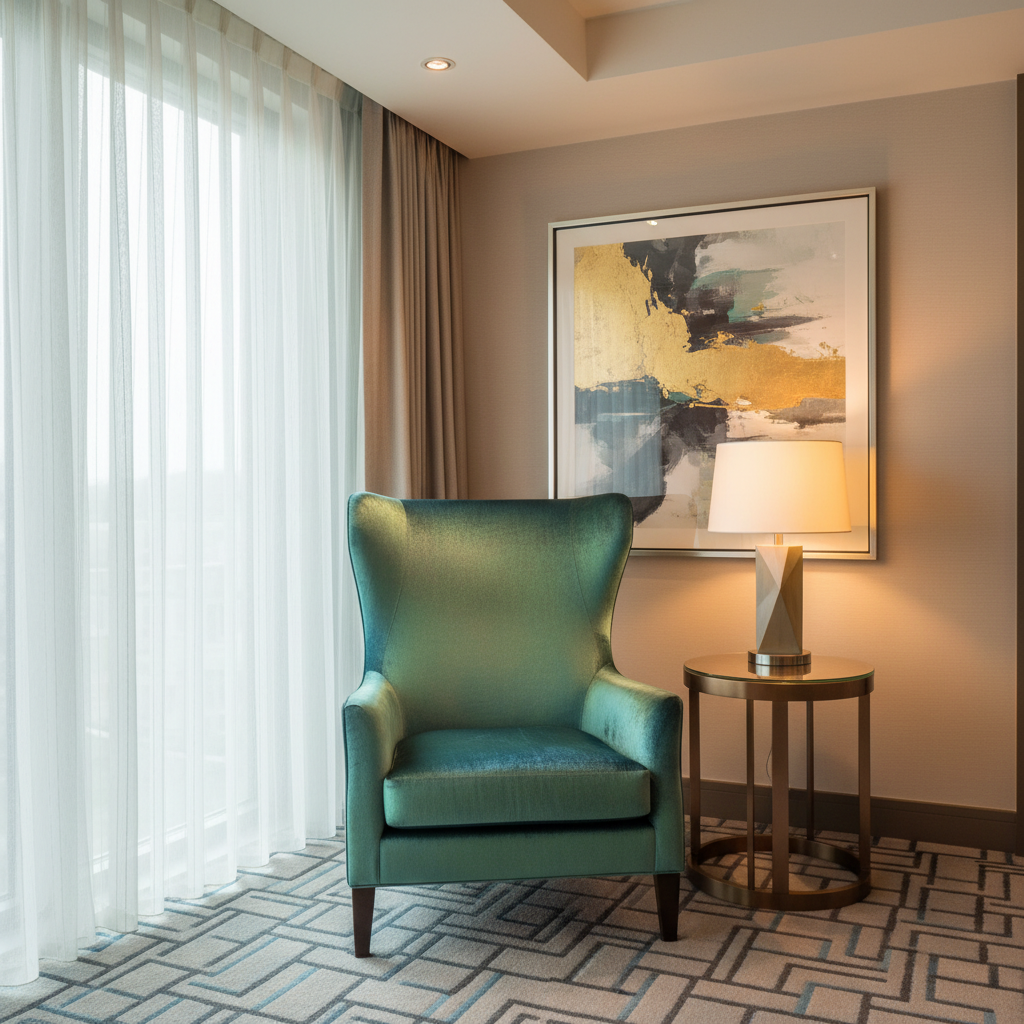 Ultrasuede  Opalene  Green, Blue, Aqua Upholstered Chair | Ultrasuede Upholstery