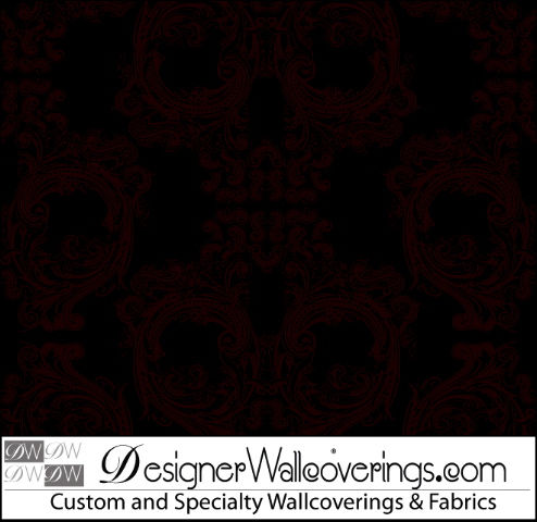 Noah's Baroque Skulls Wallcovering | DW Bespoke Studios